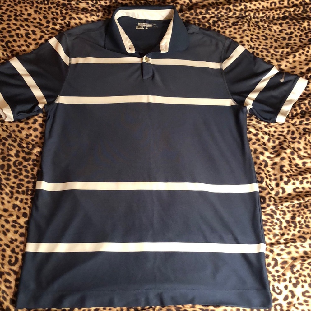EUC NIKE Golf Tour Performance Dri-Fit Mens Shirt